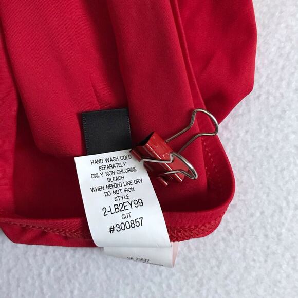 La Blanca NWT Red Bikini Swim Bottom Women 14 - Picture 10 of 10